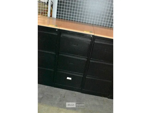 Dossierkast met 3 lades 47x71x106 - afbeelding 1 van  1