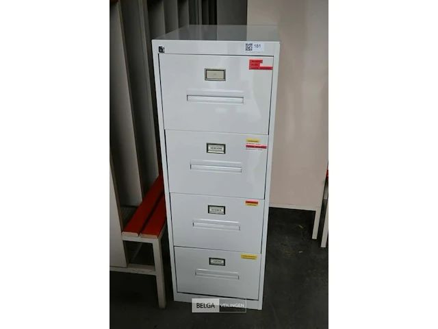 Dossierkast met 4 lades - afbeelding 1 van  1