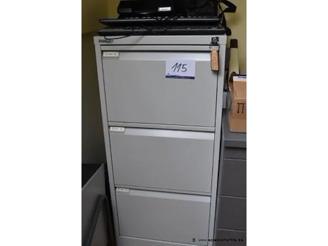 Dossierkast (staande op eerste verdieping) - afbeelding 1 van  1