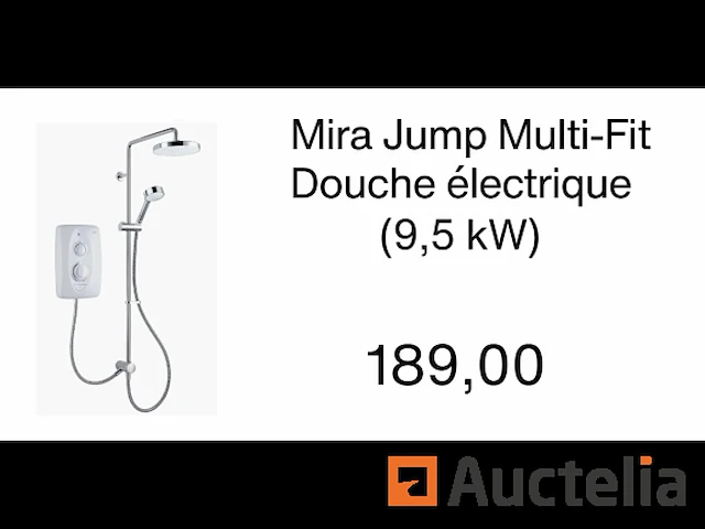 Douche met ingebouwde verwarmingsketel mira jump multi-fit - afbeelding 1 van  4