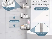 Douche organiser 4 mandjes - afbeelding 1 van  4
