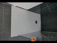 Douchebak en glazen douchewand - afbeelding 1 van  3