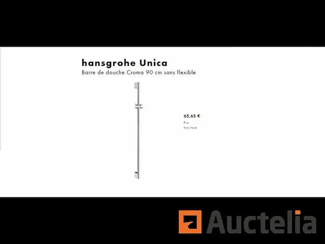 Douchebar hansgrohe unica croma - afbeelding 1 van  1