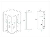 Douchecabine franklin - afbeelding 4 van  4