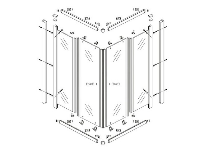 Douchecabine jimmy - afbeelding 4 van  5
