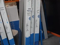 Douchedeur en wanden duka acqua r5000 best uit 2x qtw2l (1600x2000)en qw2r (900x2000) (foto ter illustratie, let op rechts /links) - afbeelding 1 van  2