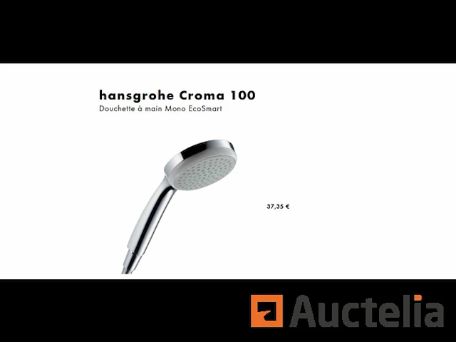 Douchekop hansgrohe croma 100 - afbeelding 1 van  3