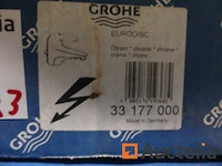 Douchemengkraan grohe grohtherm 1000, 3 wastafel mixers grohe eurodisc - afbeelding 12 van  13