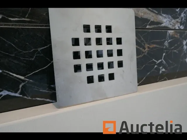 Doucheplaat - kleur focus stucco natur - afbeelding 2 van  3