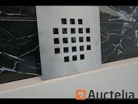 Doucheplaat - kleur focus stucco natur - afbeelding 2 van  3