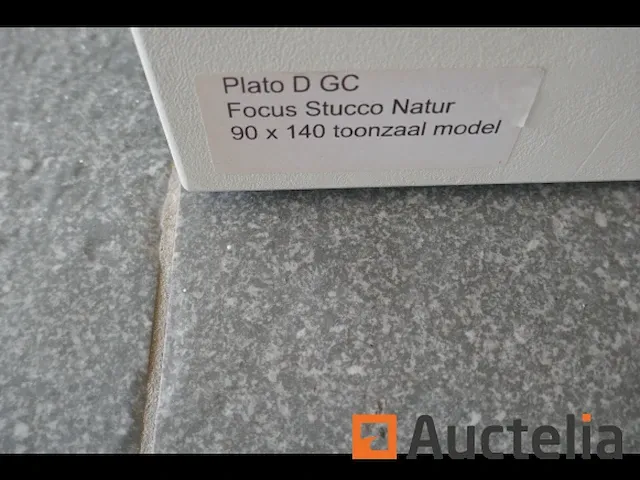 Doucheplaat - kleur focus stucco natur - afbeelding 3 van  3
