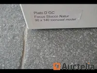 Doucheplaat - kleur focus stucco natur - afbeelding 3 van  3
