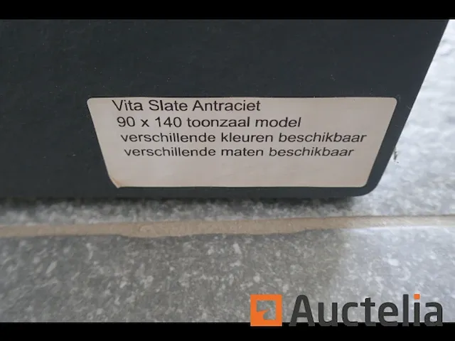 Doucheplaat - kleur vita slate antraciet - afbeelding 1 van  3