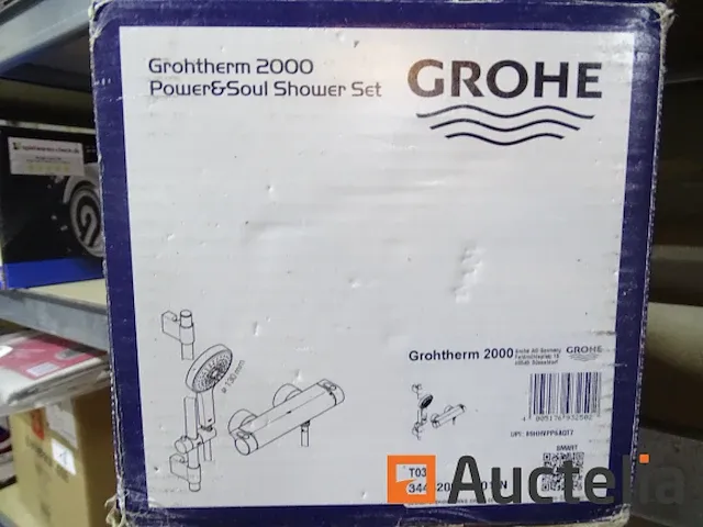 Doucheset met thermostatische mengkraan grohe grohtherm 2000 - afbeelding 2 van  7