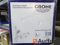 Doucheset met thermostatische mengkraan grohe grohtherm 2000 - afbeelding 2 van  7