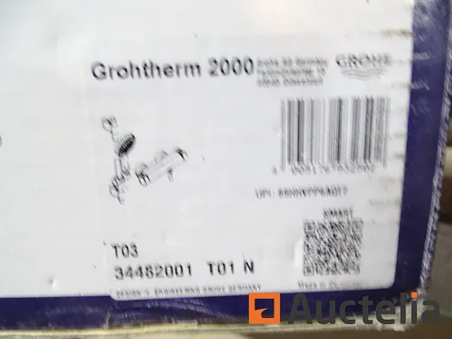 Doucheset met thermostatische mengkraan grohe grohtherm 2000 - afbeelding 7 van  7