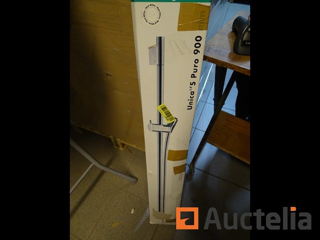 Douchestang 90 cm met slang hansgrohe unica' s - afbeelding 1 van  3