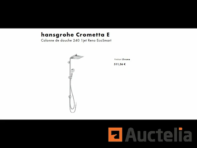 Douchezuil hansgrohe crometta e 240 - afbeelding 1 van  1