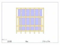 Douglas bijgebouw 2,5x2,5 - afbeelding 2 van  19