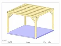 Douglas bijgebouw 3,5x3,5 - afbeelding 12 van  18