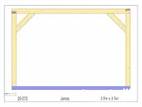 Douglas bijgebouw 3,5x3,5 - afbeelding 16 van  18