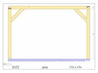 Douglas bijgebouw 3,5x3,5 - afbeelding 18 van  18