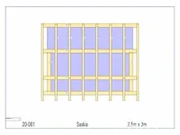 Douglas bijgebouw 3x2,5 - afbeelding 2 van  18