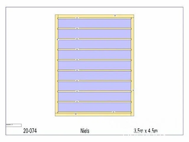 Douglas bijgebouw 4,5x3,5 - afbeelding 2 van  18