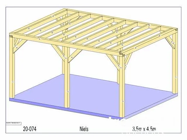 Douglas bijgebouw 4,5x3,5 - afbeelding 11 van  18