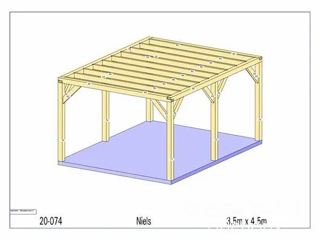 Douglas bijgebouw 4,5x3,5 - afbeelding 12 van  18