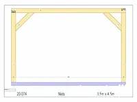 Douglas bijgebouw 4,5x3,5 - afbeelding 17 van  18