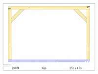 Douglas bijgebouw 4,5x3,5 - afbeelding 18 van  18