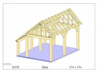 Douglas bijgebouw 4,5x3,5 - afbeelding 12 van  19