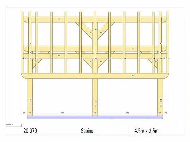 Douglas bijgebouw 4,5x3,5 - afbeelding 18 van  19