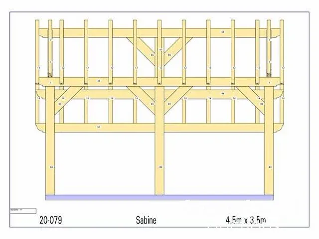 Douglas bijgebouw 4,5x3,5 - afbeelding 19 van  19