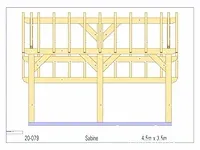 Douglas bijgebouw 4,5x3,5 - afbeelding 19 van  19