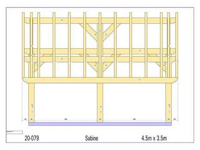 Douglas bijgebouw 4,5x3,5m - afbeelding 18 van  19