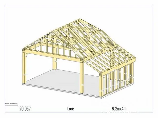 Douglas bijgebouw 6,2x4 - afbeelding 13 van  18