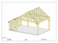 Douglas bijgebouw 6,2x4 - afbeelding 1 van  18