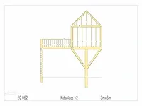 Douglas boomhut/kinderspeelplaats - afbeelding 3 van  10