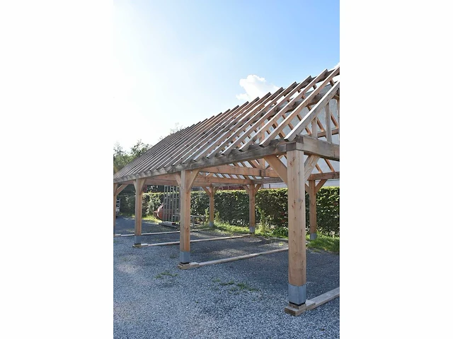 Douglas carport - gemonteerd beursmodel - afbeelding 16 van  34
