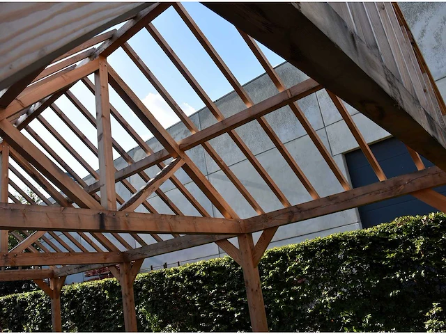 Douglas carport - gemonteerd beursmodel - afbeelding 19 van  34
