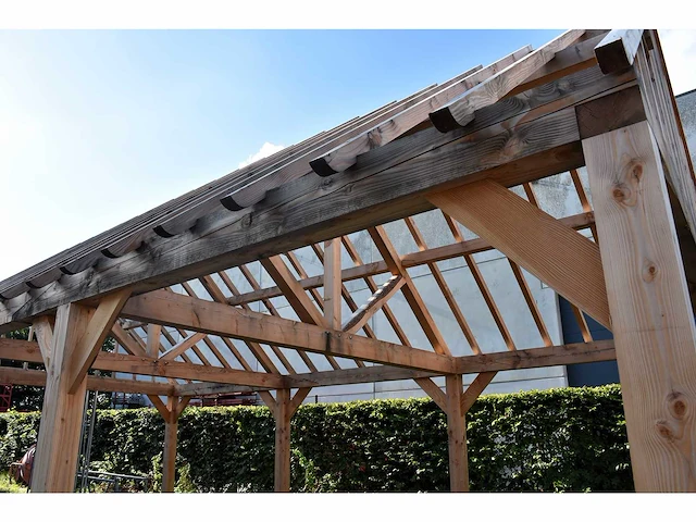 Douglas carport - gemonteerd beursmodel - afbeelding 21 van  34