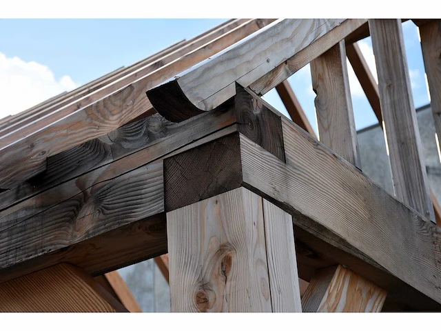 Douglas carport - gemonteerd beursmodel - afbeelding 24 van  34