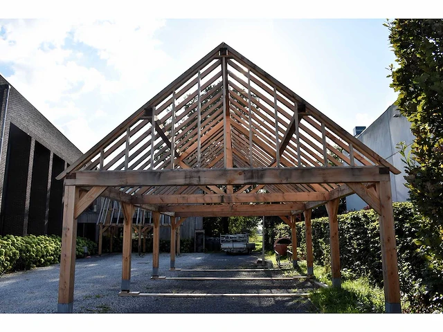 Douglas carport - gemonteerd beursmodel - afbeelding 28 van  34