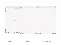 Douglas carport 10,5x5,5 - afbeelding 3 van  19