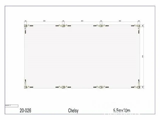 Douglas carport 10x5,5 - afbeelding 3 van  19