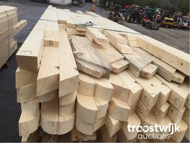 Douglas carport 10x5,5 - afbeelding 10 van  19