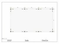 Douglas carport 10x5,5m - afbeelding 3 van  22