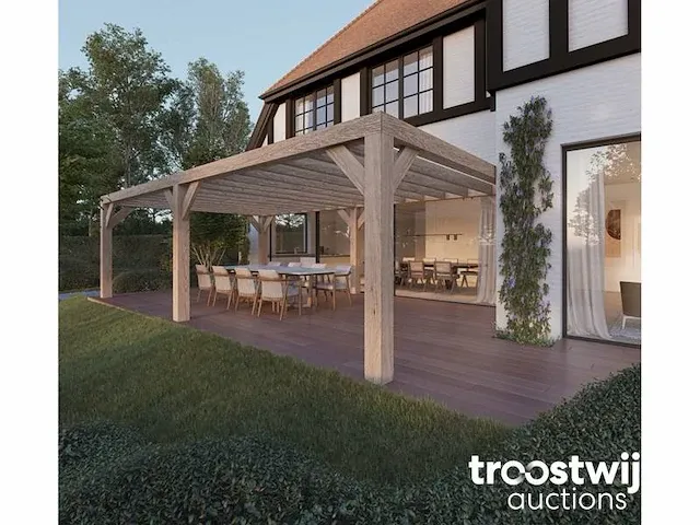 Douglas carport 8x4,5 - afbeelding 1 van  21